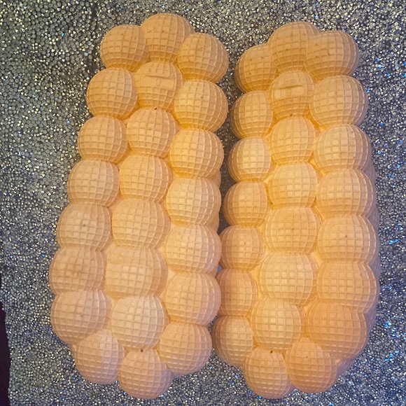 Women's Blush Bubble Slides - Picture 2 of 5